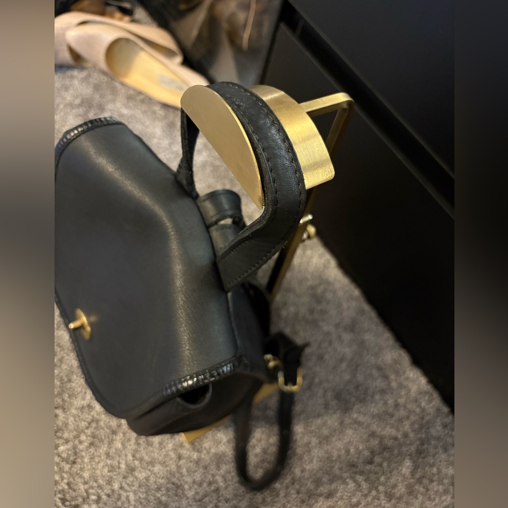 Coach vintage Day Pack in Black glovetanned leather- (USA) - Picture 10 of 16